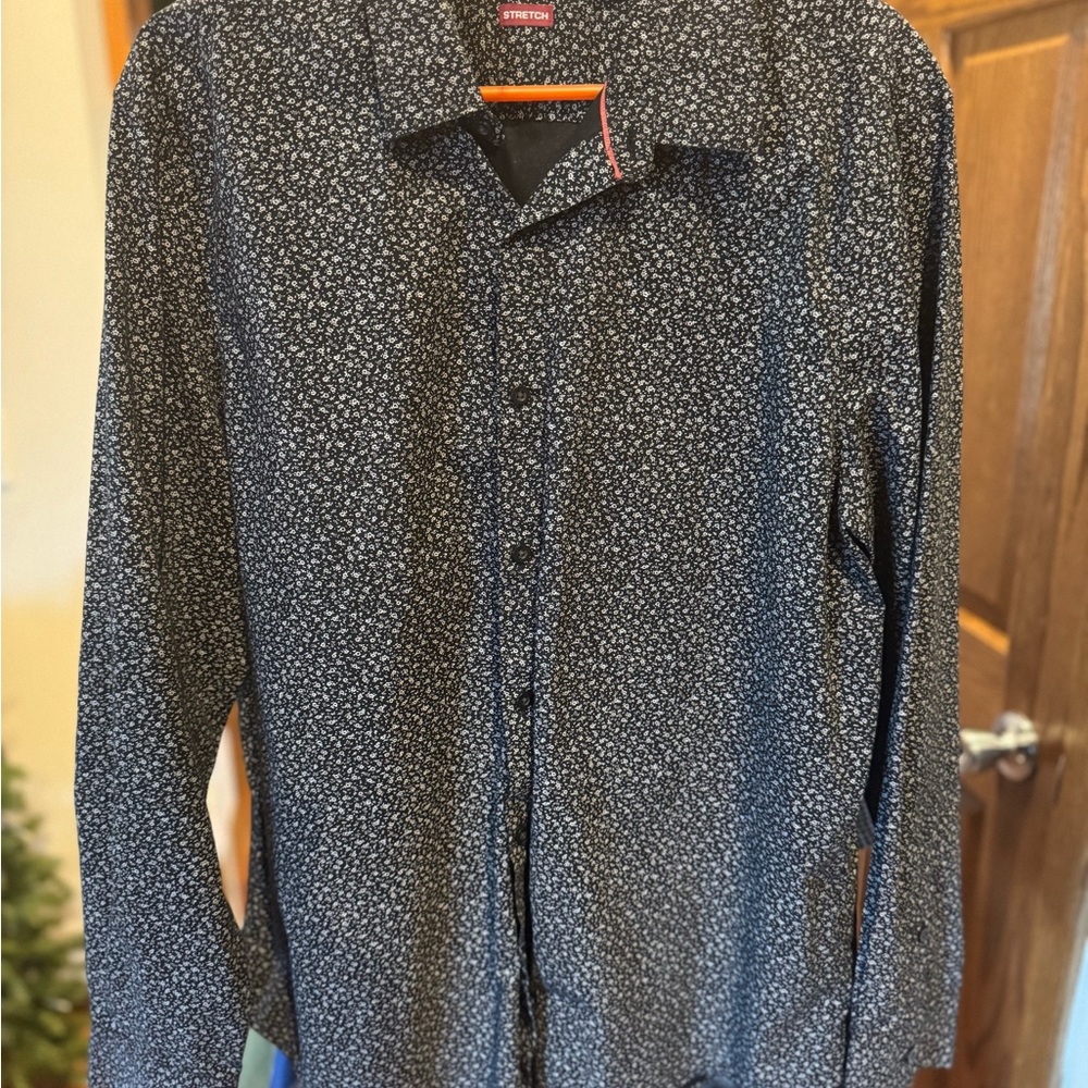 Axist Black and White Patterned Shirt